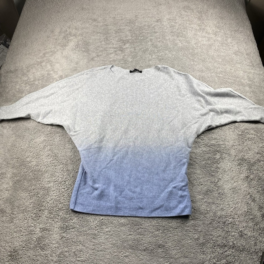 Banana‎ Republic Ombre Sweater Women XL Gray Blue